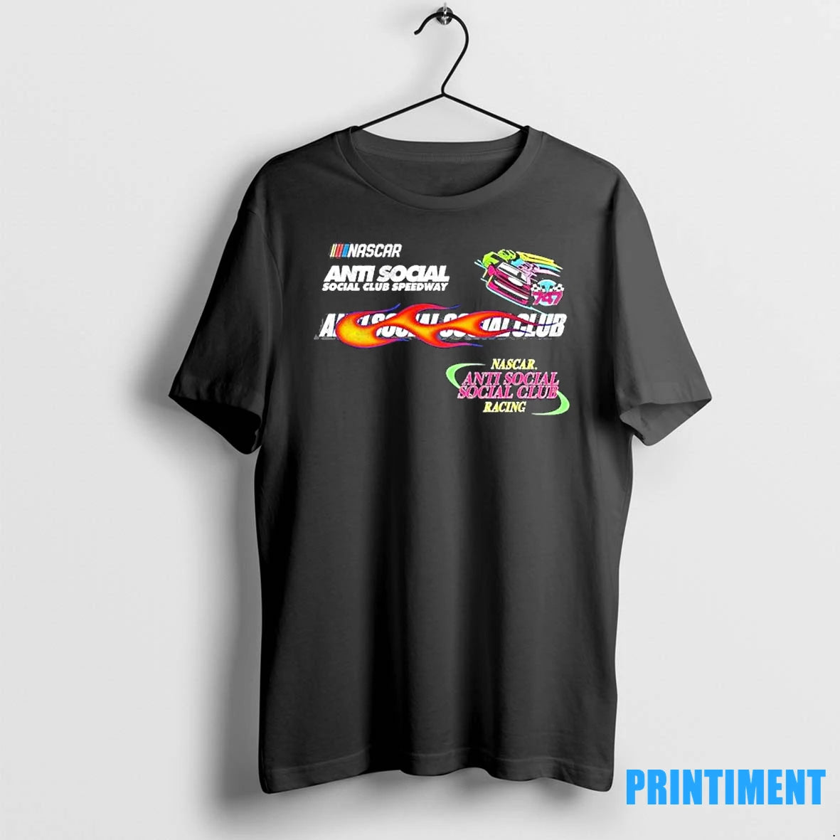 Anti Social Social Club X Nascar Racing Tshirts Sweater