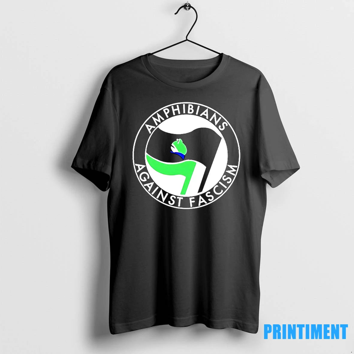 Antifa Amphibians Against Fascism Portland Frog Logo Tshirts Sweater