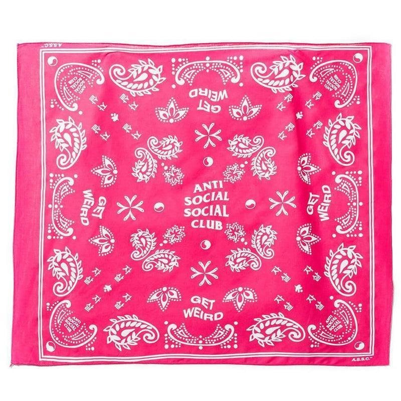 Antisocial Social Club I Dont Want See You Pink Bandana (ASSJ001) One Size T-Shirts
