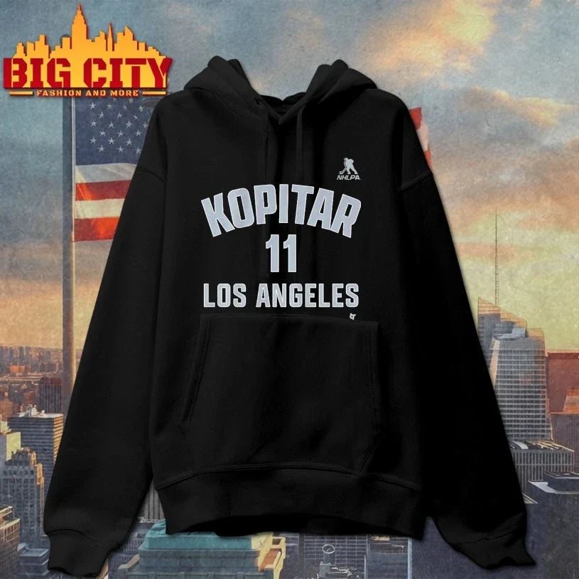 Anze Kopitar Los Angeles Name &amp; Number t-shirt