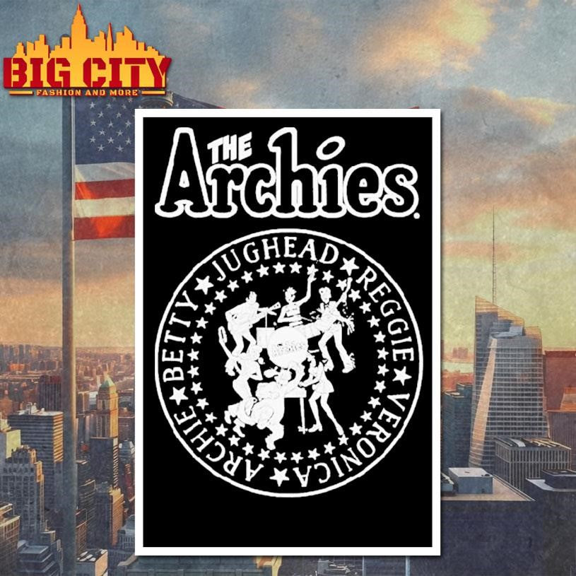 Archie, Betty, Veronica, Reggie, Jughead And Hot Dog Jughead Shirt