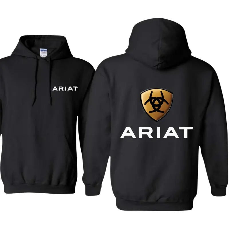 Ariat Luxurious Gold Logo Outdoor Activities T-Shirts