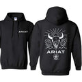 Ariat Wild Bull Skull Sun Logo Outdoor Activities Western Tops Womenswear Long Sleeve T-Shirts