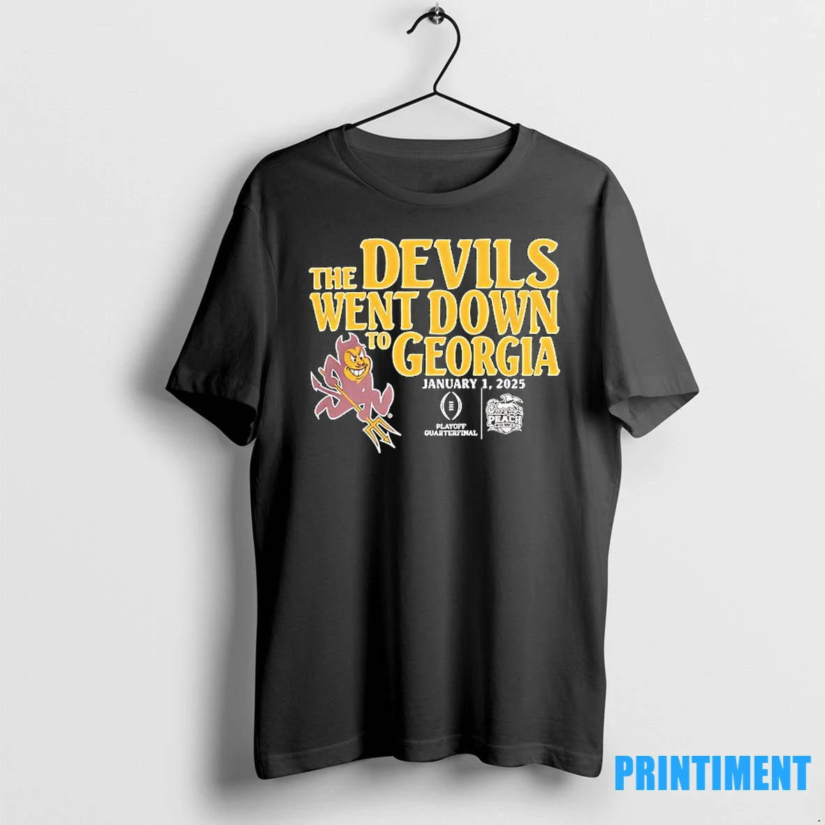 Arizona State Sun Devils The Devils Went Down To Georgia 2025 Tshirts Sweater