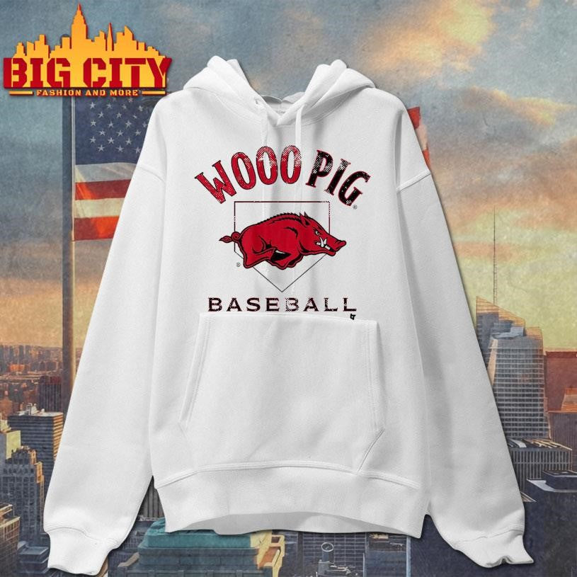 Arkansas Baseball Home Plate Shirt