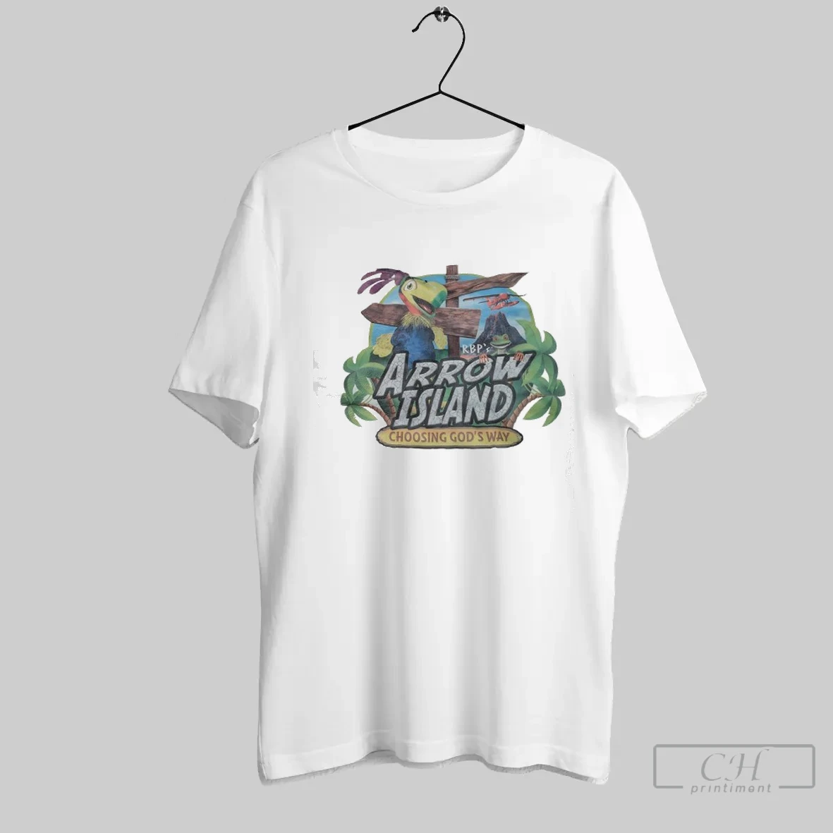 Arrow Island Choosing Gods Way T Shirt