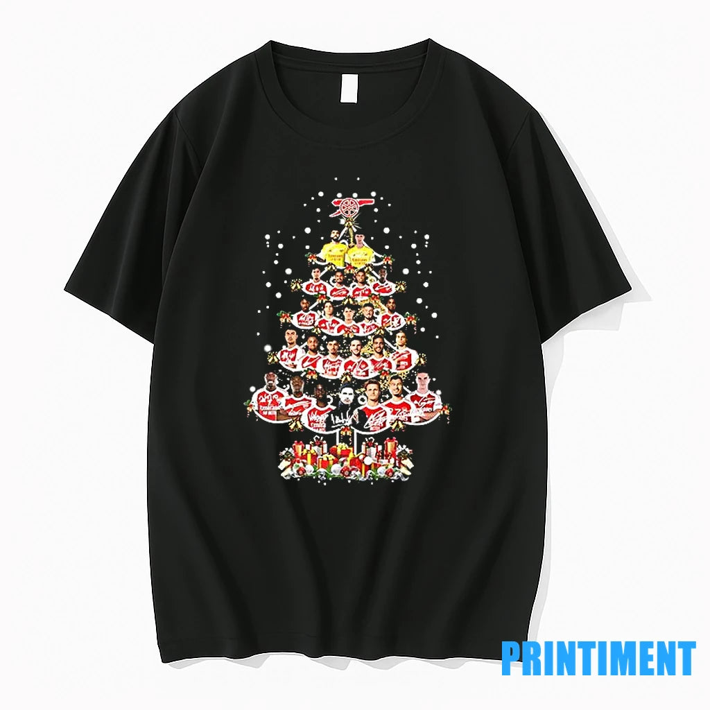 Arsenal Fc Premier League Christmas Tree Tshirts Sweater