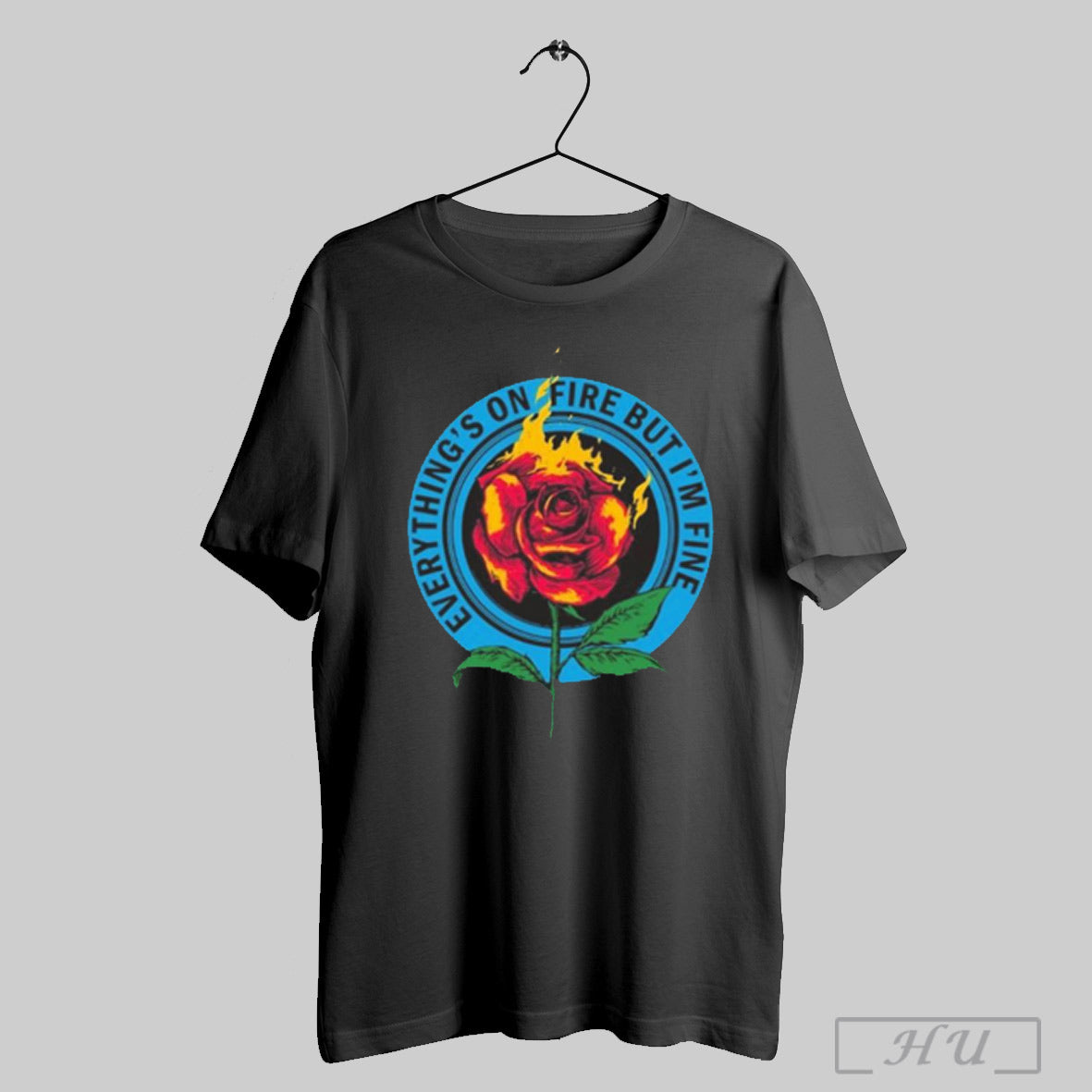 As December Falls Everythings On Fire T Shirt