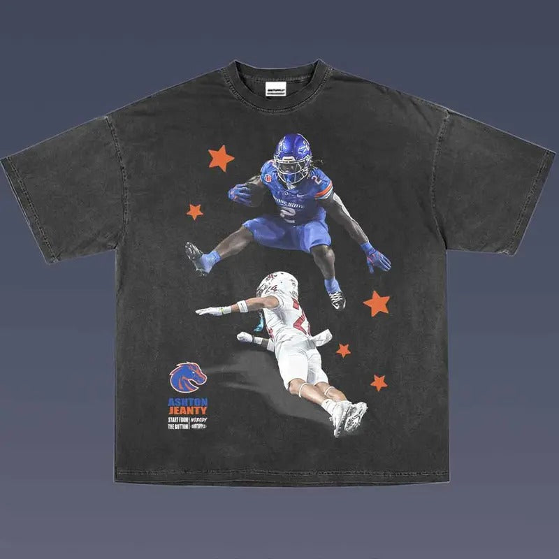 Ashton Jeanty 1.0 VINTAGE FAN T-Shirts
