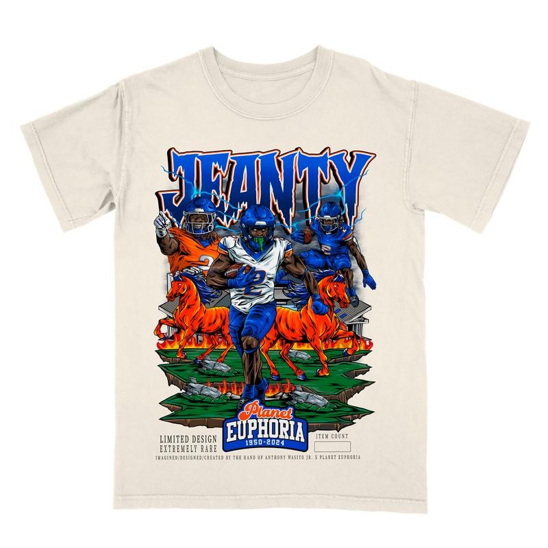 Ashton Jeanty Off White Soft Comfortable Shirt T-Shirts