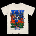 Ashton Jeanty Off White Soft Comfortable Shirt Menswear T-Shirts