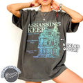 Assassin'S Keep Shirt Shirt Throne Glass Aelin Galathynius Terrasen Sjm Universe Acotar Crescent City T-Shirts