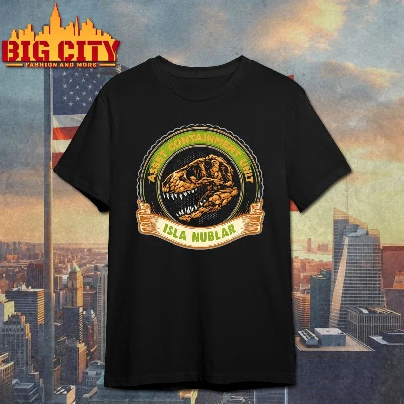 Asset Containment Unit Isla nublar T-Shirt