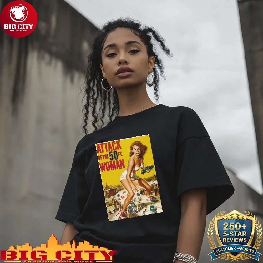 Attack Of The 50 Foot Woman poster Shirt