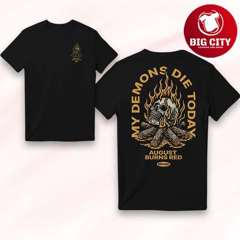 August Burns Red Demons Die 2026 Two Sided Shirt