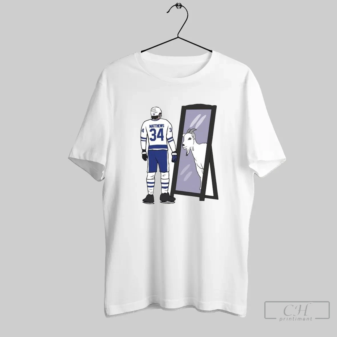 Auston Matthews Mirror Goat T Shirt
