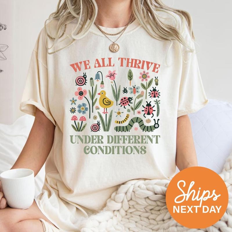 Autism Shirt Neurodivergent Shirt SLP Shirt Ed Shirt Inclusion Shirt Mental Health Shirt Teacher Shirt Education T-Shirts