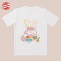 Autumn Cubs! 'Falling Bears' Cotton 3D Cut & Pastel Clash Outdoor Adventure T-Shirts
