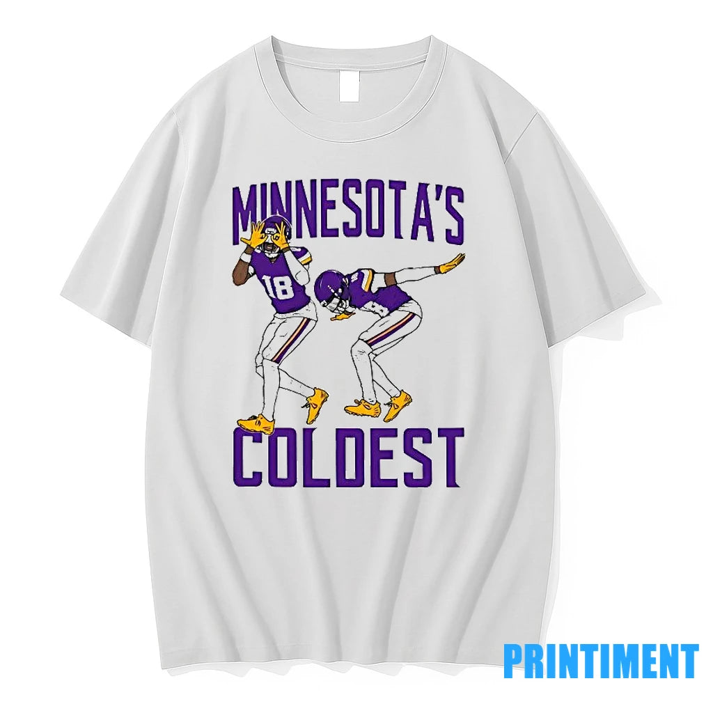 Awesome Barstool Justin Jefferson Minnesotas Coldest Tshirts Sweater