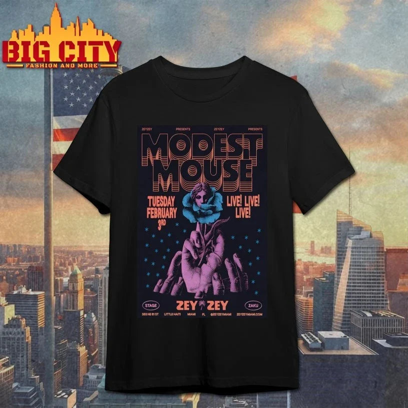 Awesome Modest Mouse Feb 3 2026 ZeyZey Miami FL Poster shirt