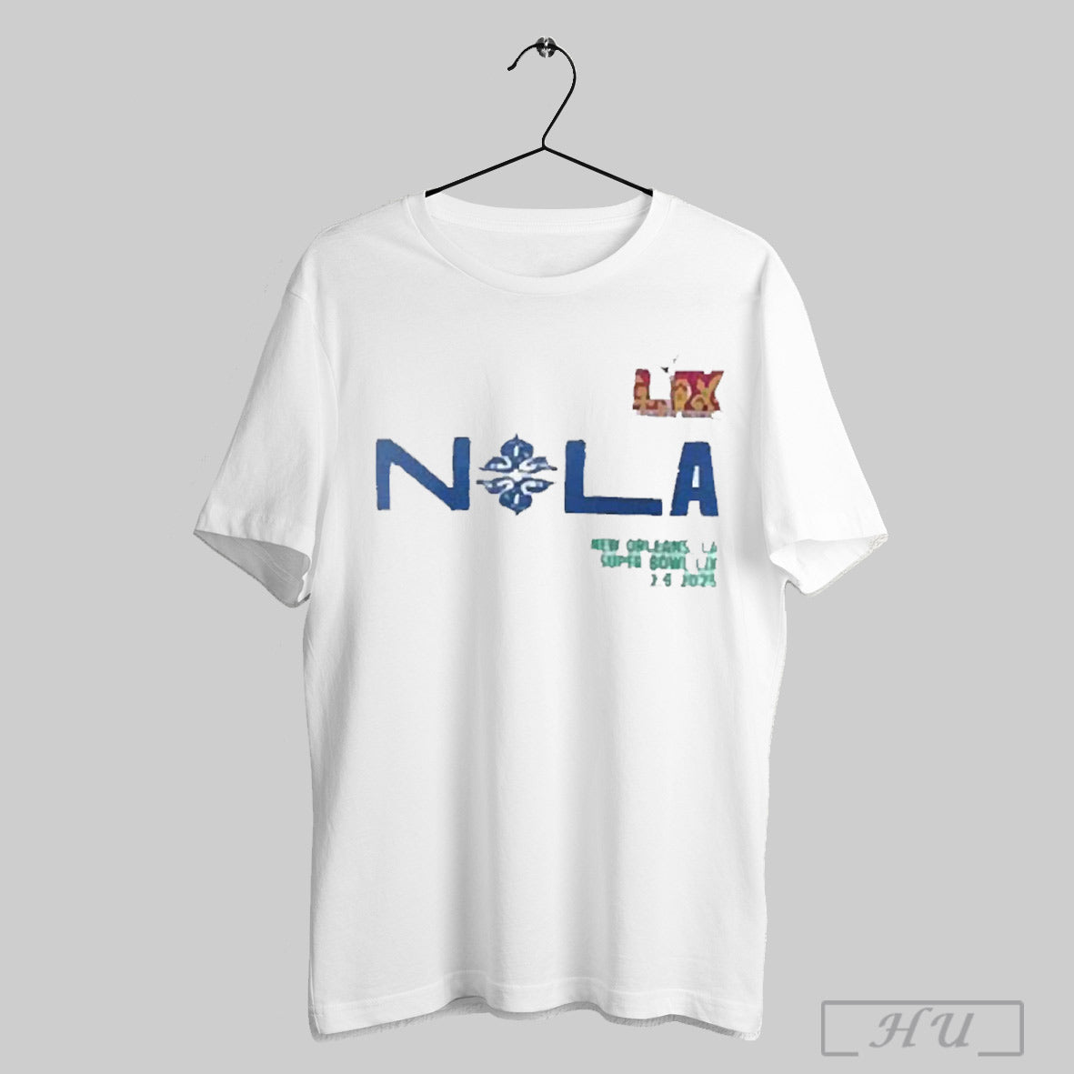 Awesome New Orleans Nola Super Bowl Lix 2025 T Shirt