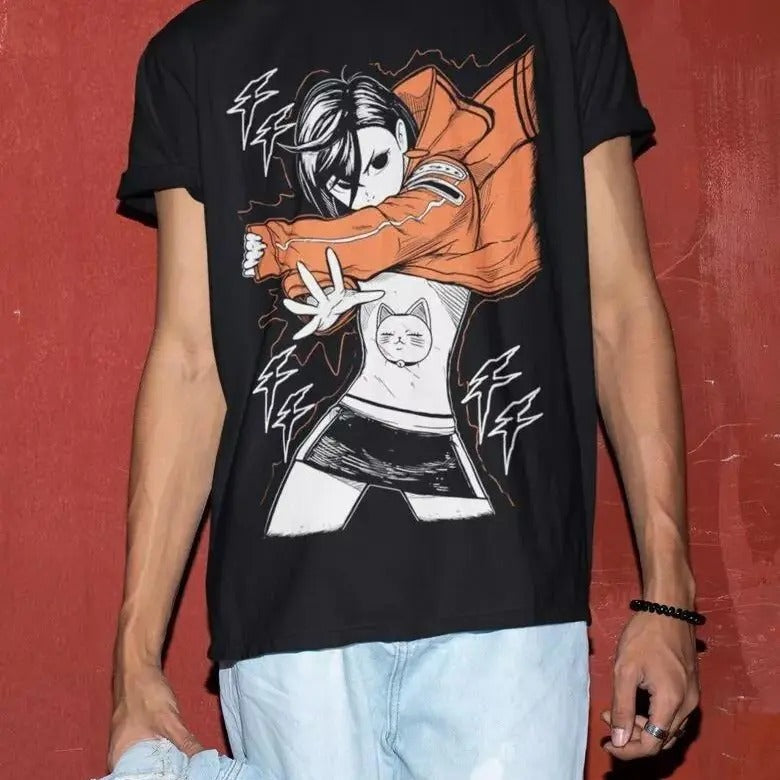Ayase Momo Dandadan Cosplay Anime Shirt All Size T-Shirts