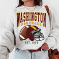 [BIG DEAL]Vintage All Team Football Big Word Sport Grey Retro Cotton T-Shirts