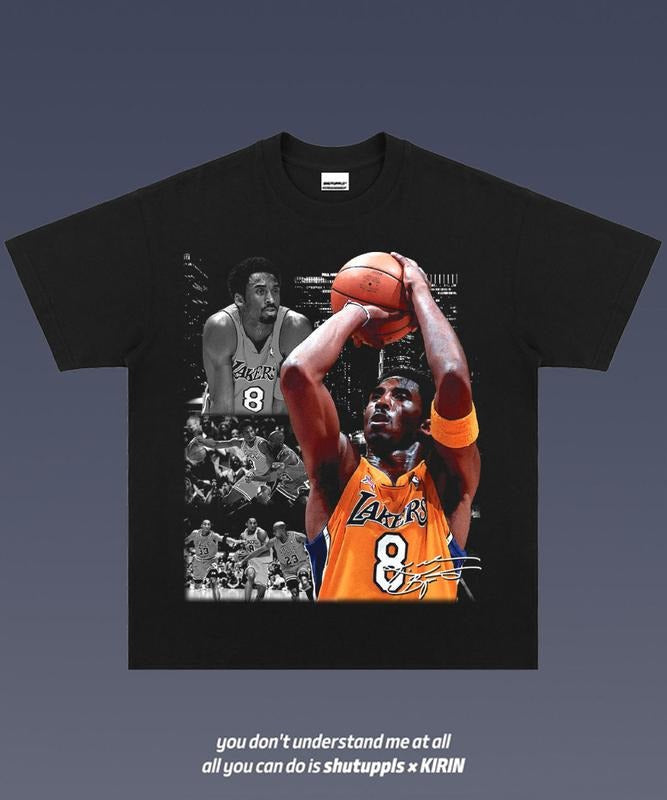 [BLACK] KOBE 2.83 VINTAGE SPORT FAN T-Shirts