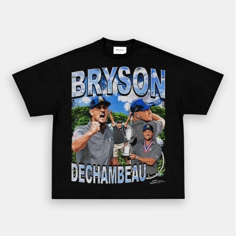BRYSON DECHAMBEAU Teee 2025 Golf Champion Golf Lover Masters 2025 T-Shirts