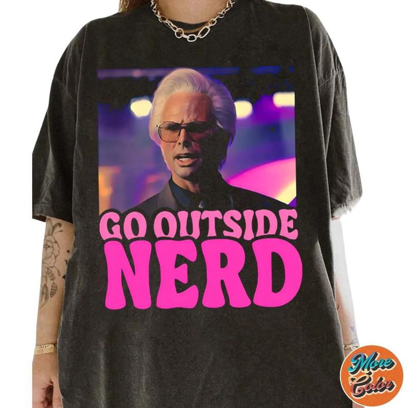 Baby Billy Go Outside Nerd Meme Shirts Cotton Crew Neck Size S 3XL Menswear Top Womenswear Top Underwear Streetwear T-Shirts