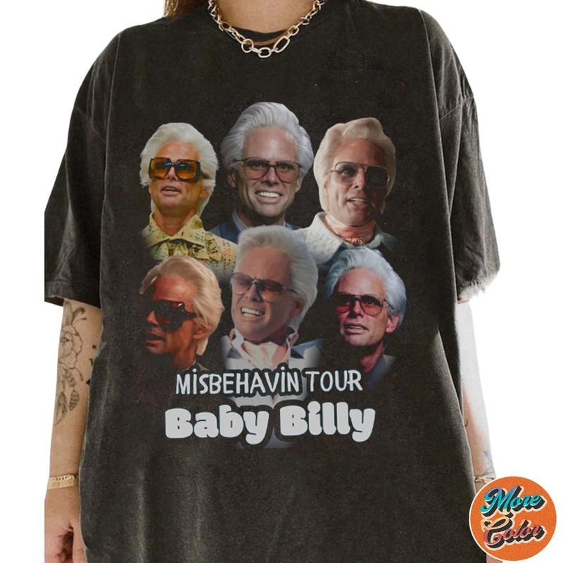 Baby Billy Shirt Misbehavin Tour Shirt Cotton Crew Neck Size S 4XL Menswear Top Womenswear Top Underwear Streetwear T-Shirts