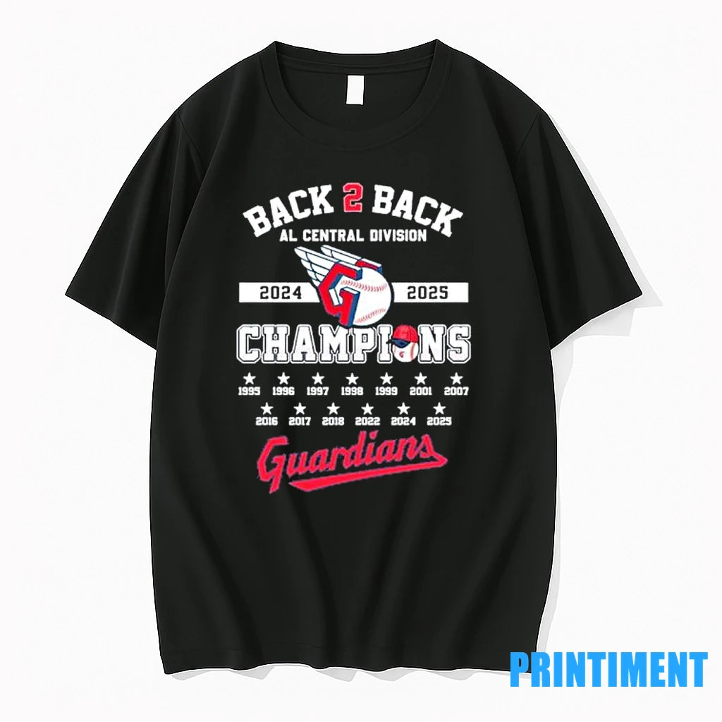 Back 2 Back Cleveland Baseball Al Central Division Champions Tshirts Sweater Hoodie