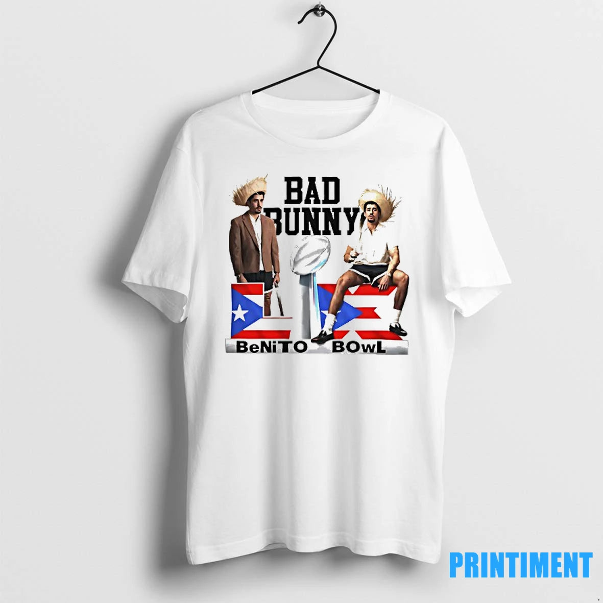 Bad Bunny Benito Antonio Martinez Ocasio Bowl Lix Tshirts Sweater
