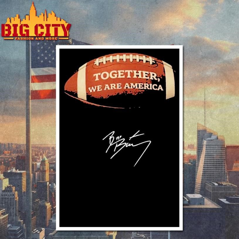 Bad Bunny Together We Are America Signature Shirt