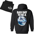 Bad Day Be Busch Light 2 Sides Printed Gildan Cotton T-Shirts