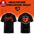 Baltimore Orioles Healthcare Appreciation Night 2026 Two Sided Shirt
