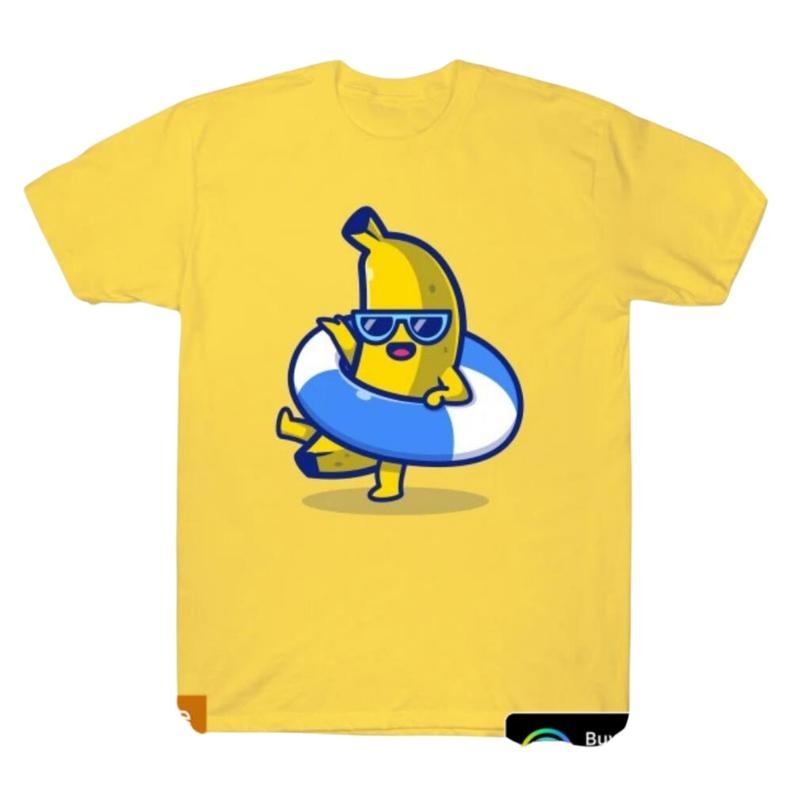 Banana Wearing Balloon Shirt Banana Shirt Banana Banana Shirt Summer Shirt Casual Streetwear Menswear Top Underwear T-Shirts