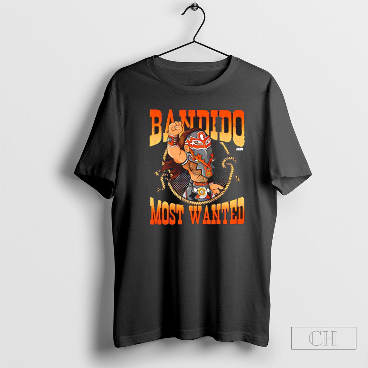 Bandido Most Wanted Aew Caricature Shirt
