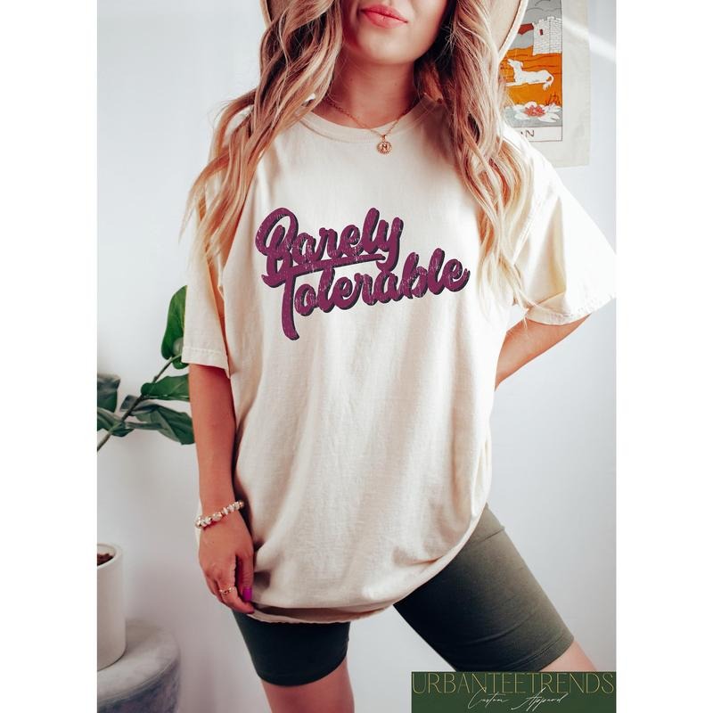 Barely Tolerable Pride Prejudice Shirt Best Price T-Shirts