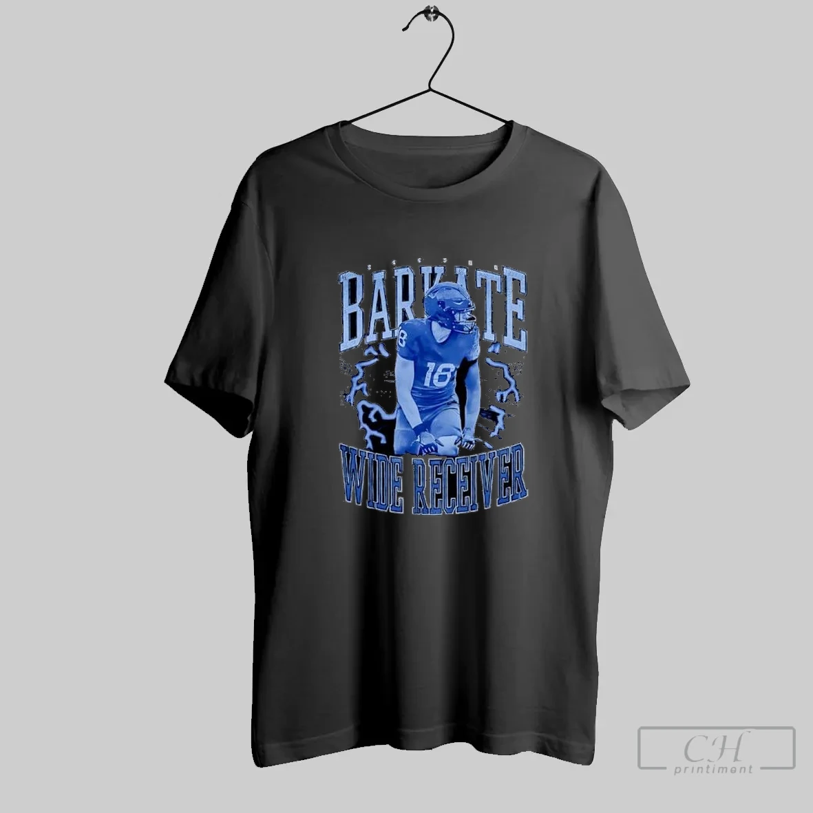 Barkate Wide Receiver Lightning T Shirt