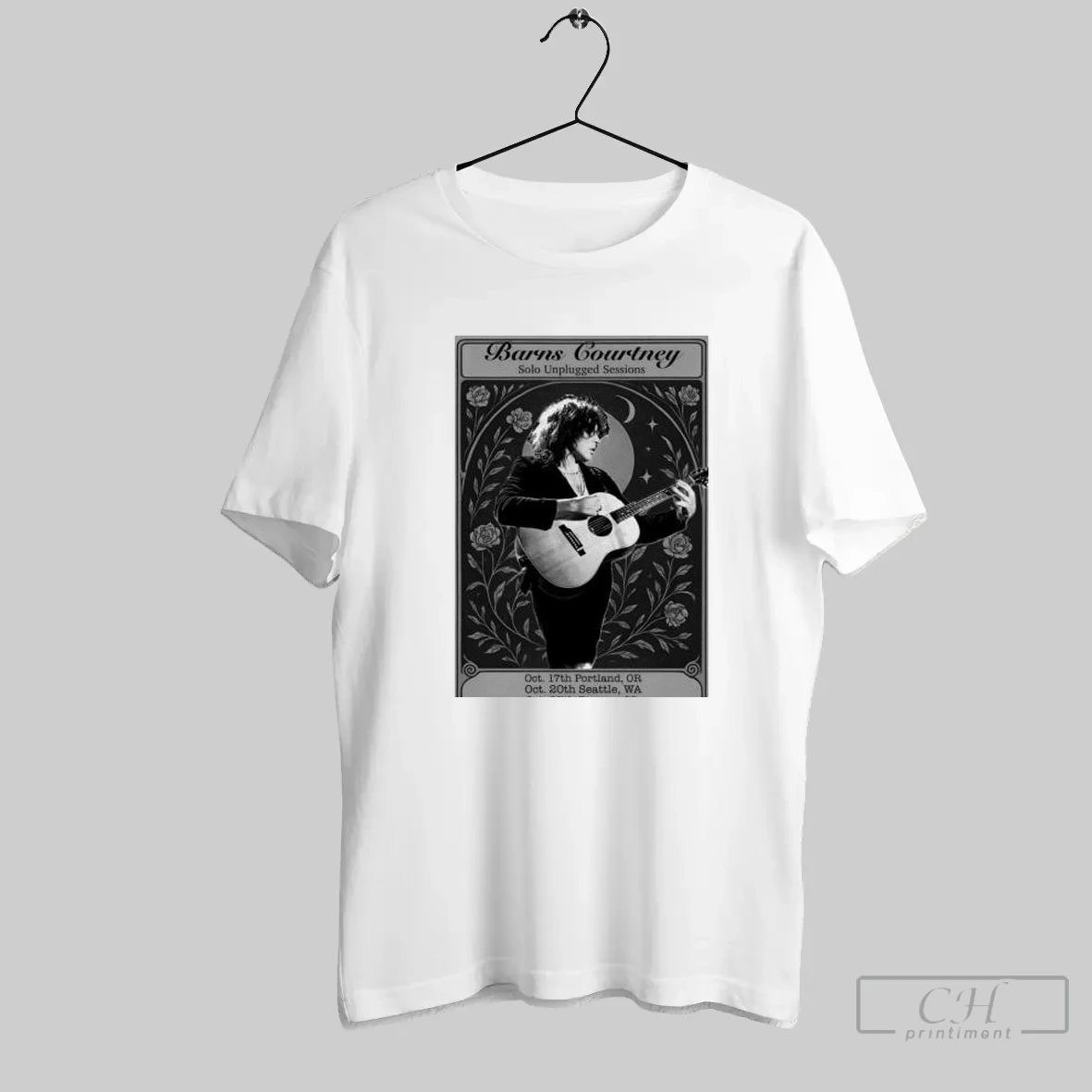 Barns Courtney Solo Unplugged Sessions October 2025 Tour T Shirt