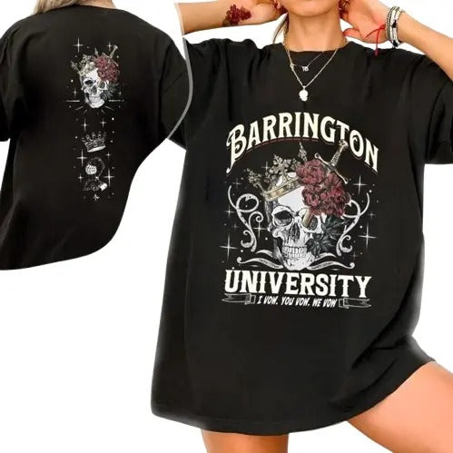 BarringtonUniversity Ritual Shirt Shantel Tessier Dark Romance Smut Books Ryat Archer Book Lover T-Shirts
