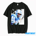 Barry Sanders Detroit Lions Portrait Tshirts Sweater