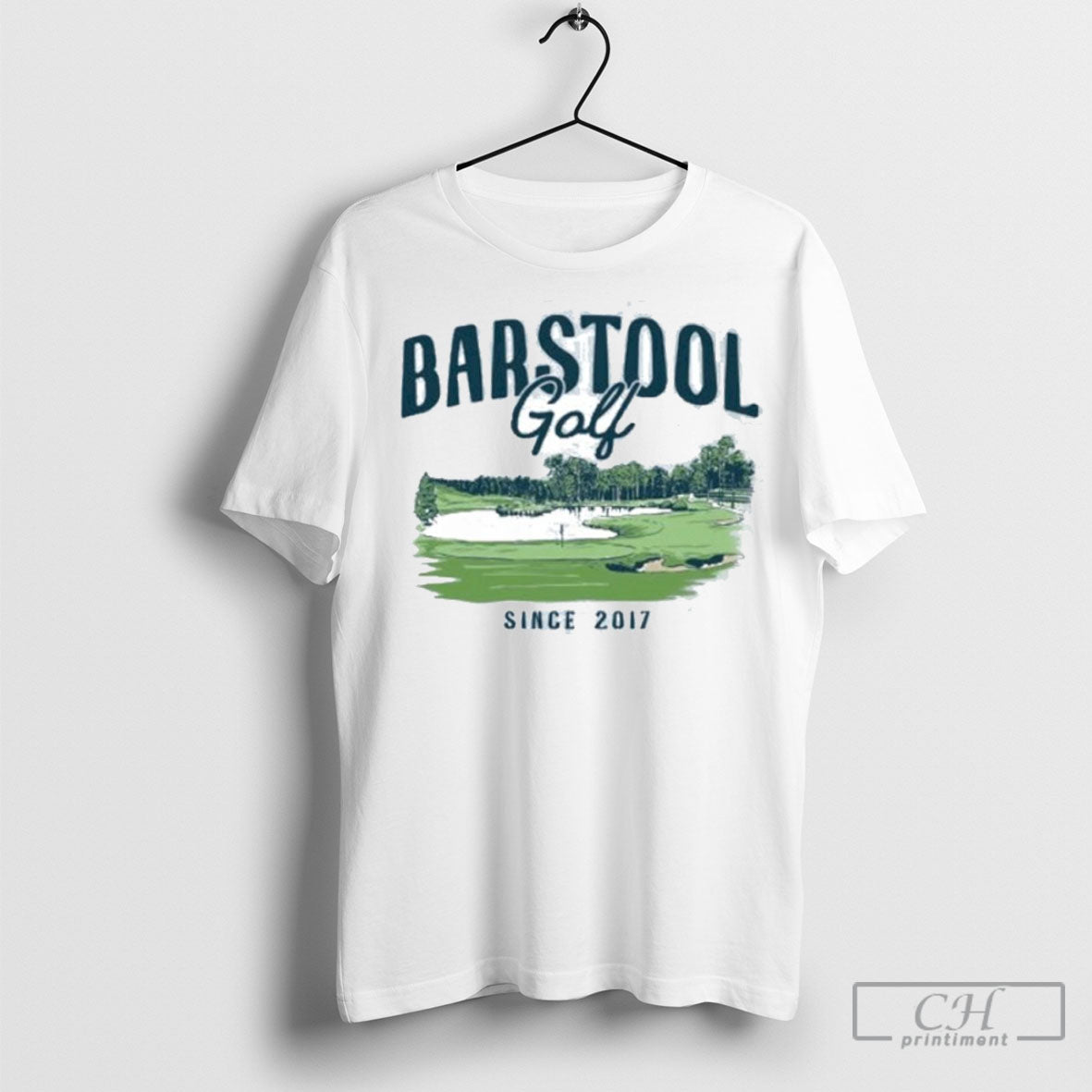 Barstool Golf Course Pocket Tee Shirt