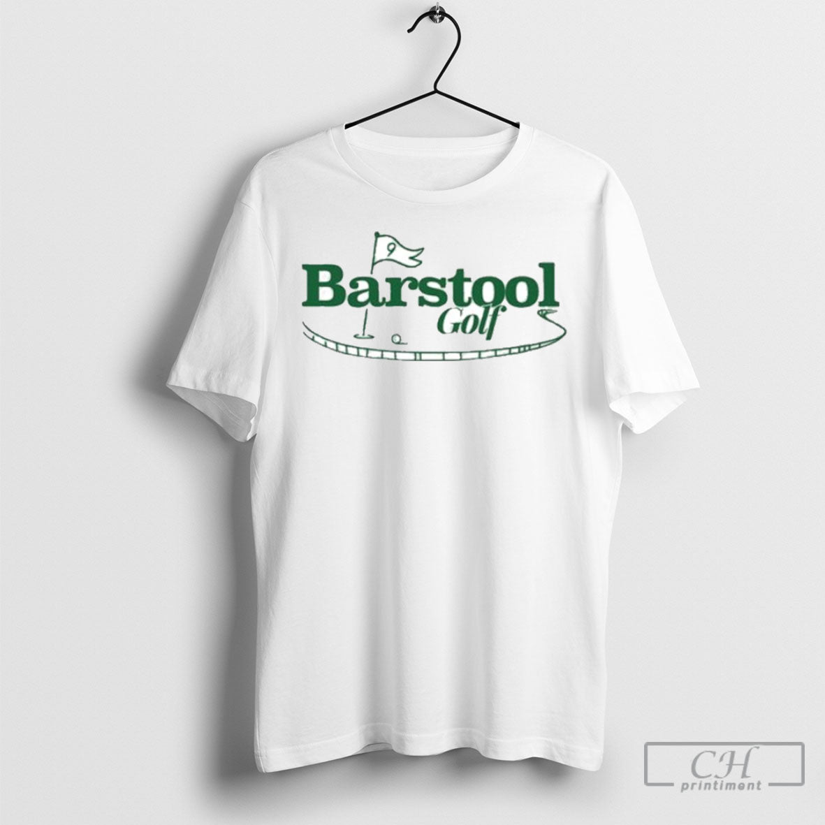 Barstool Golf Putting Green Pocket Tee Shirt