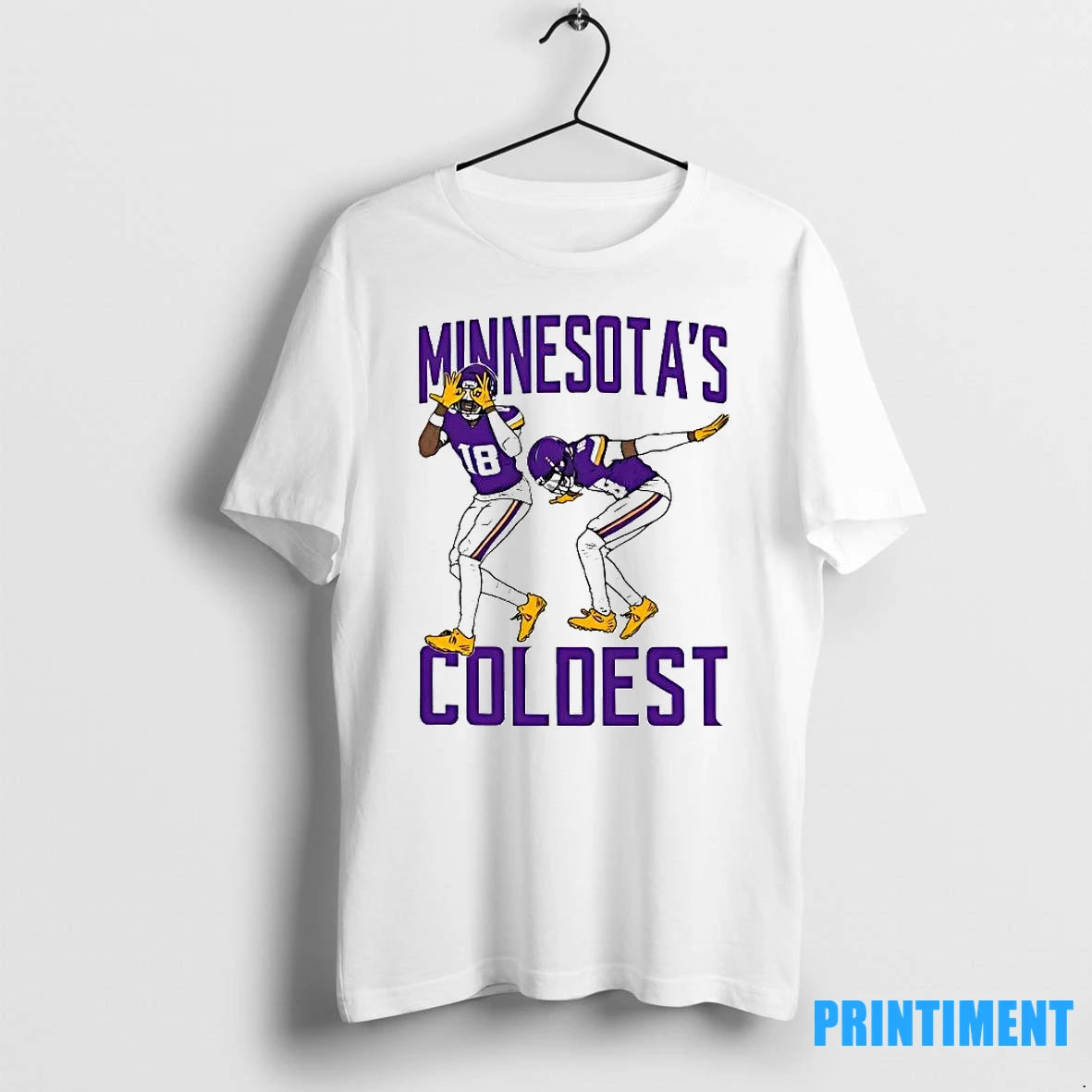 Barstool Justin Jefferson Minnesotas Coldest Tshirts Sweater