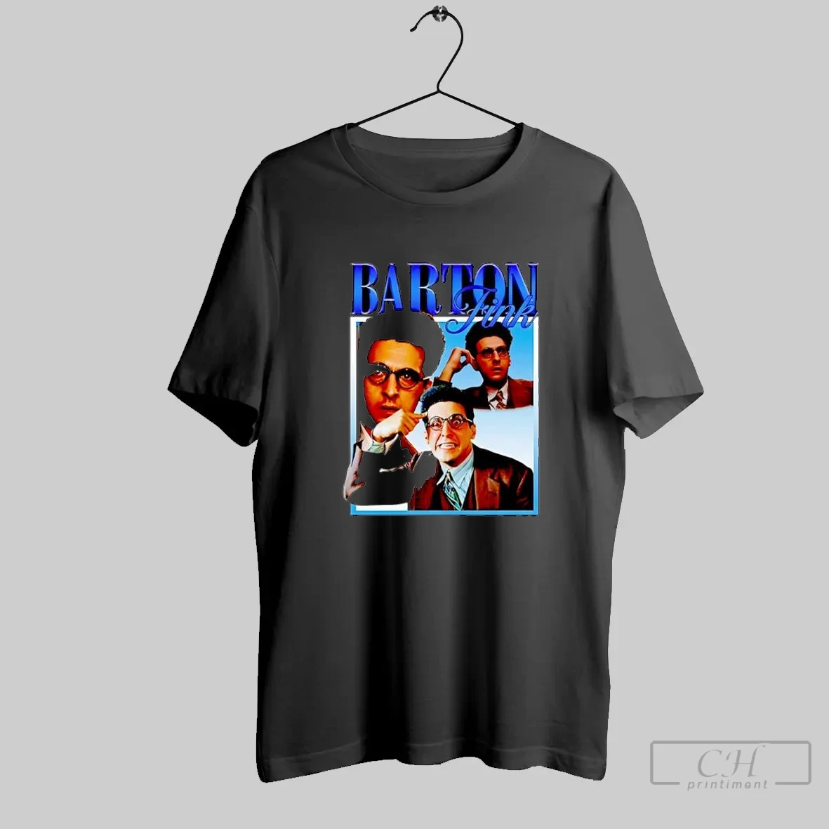 Barton Fink John Turturro Vintage 90s Movie Fan Art T Shirt