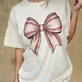 Baseball Bow Top T-Shirts