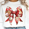 Baseball Coquette Bow DTF Transfers THIS IS NOT SHIRT T-Shirts