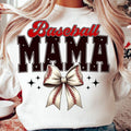 Baseball Coquette Bow Mama Game Day Retro Baseball Mom Sports Baseball Seasonstyle{N002}2 T-Shirts